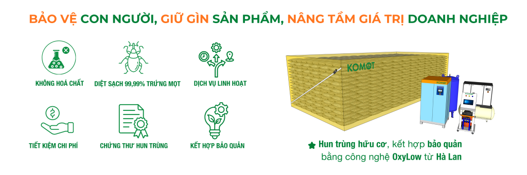 hun trùng hữu cơ - bảo quản hữu cơ - organic fumigation 529
